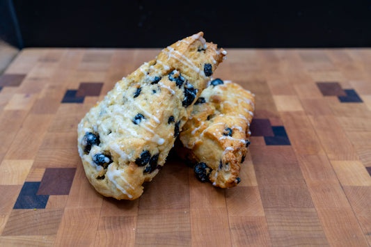 Sourdough Blueberry Lemon Scones  (4 count)