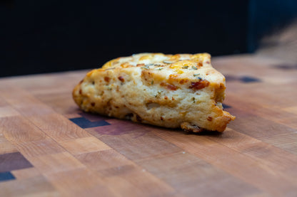 Sourdough Bacon Cheddar Rosemary Scones (4 count)