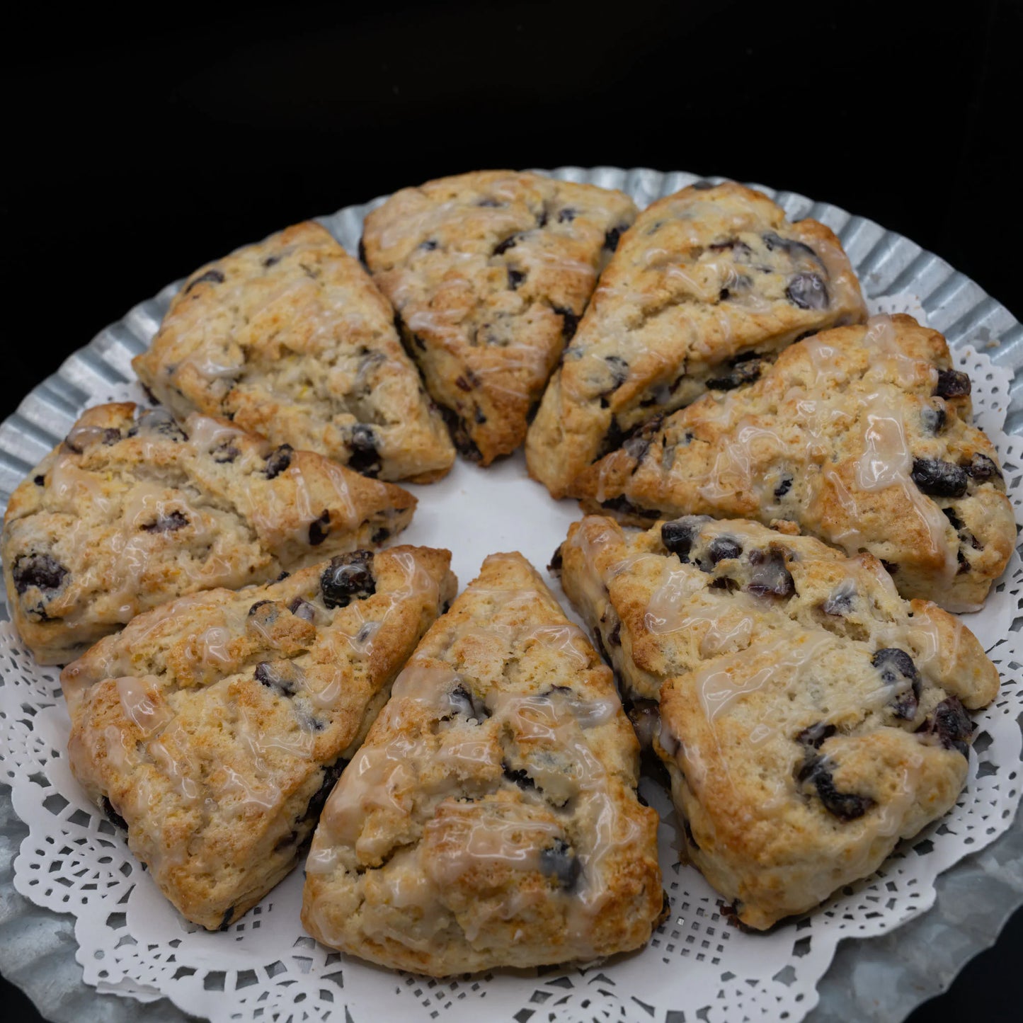 Cranberry Orange Sourdough Scones (4 count)